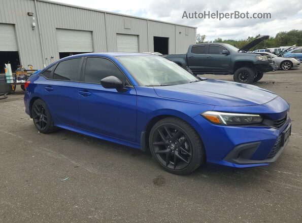 2HGFE2F53PH551542 2023 HONDA CIVIC Blue Przód prawy