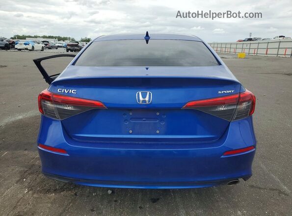 2HGFE2F53PH551542 2023 HONDA CIVIC Blue Widok z tyłu