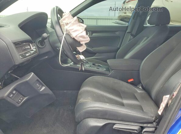 2HGFE2F53PH551542 2023 HONDA CIVIC Blue Widok wnętrza z przodu