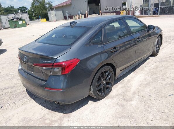 2HGFE2F53RH511268 2024 HONDA CIVIC Серый Задняя правая четверть