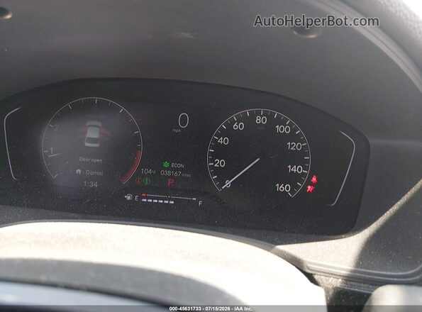 2HGFE2F53RH511268 2024 HONDA CIVIC Серый Вид задних сидений