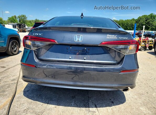 2HGFE2F53RH570711 2024 HONDA CIVIC Charcoal Вид ззаду