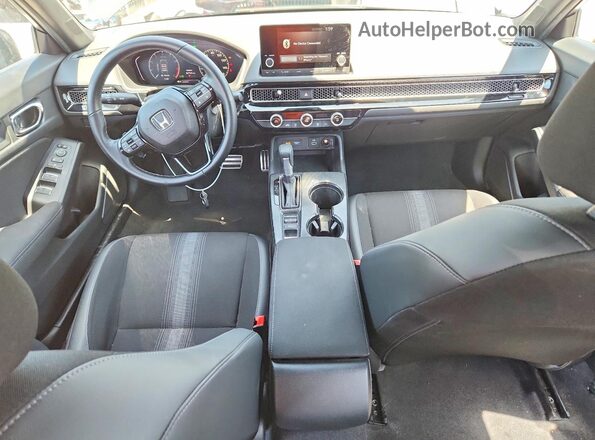 2HGFE2F53RH570711 2024 HONDA CIVIC Charcoal Вид панелі приладів