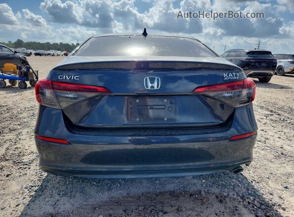 2HGFE2F53RH579165 2024 HONDA CIVIC Gray Вид ззаду