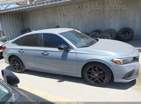 2HGFE2F53RH593924 2024 HONDA CIVIC Gray უკანა სალონის ხედი