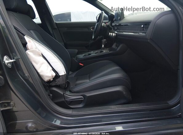 2HGFE2F53SH504911 2025 HONDA CIVIC Gray წინა სალონის ხედი