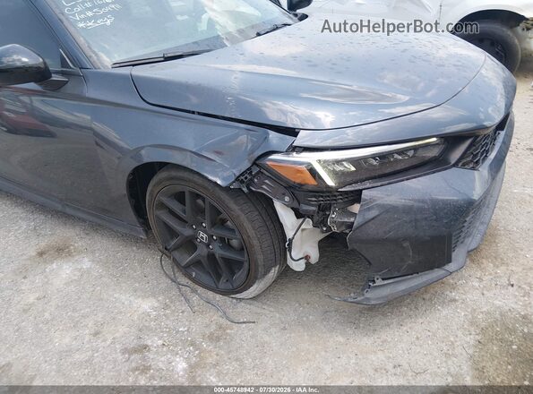 2HGFE2F53SH504911 2025 HONDA CIVIC Gray წინა ხედი