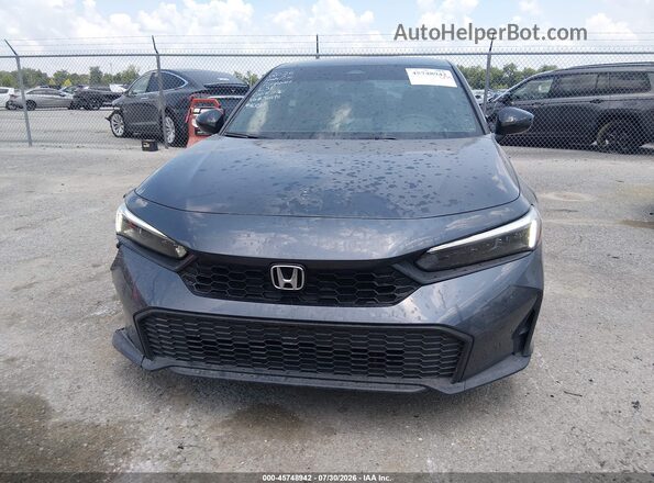 2HGFE2F53SH504911 2025 HONDA CIVIC Gray უკანა სალონის ხედი