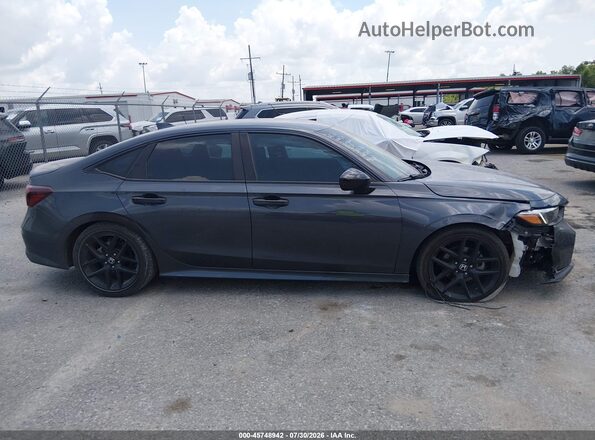 2HGFE2F53SH504911 2025 HONDA CIVIC Gray სალონის 360-გრადუსიანი ხედი
