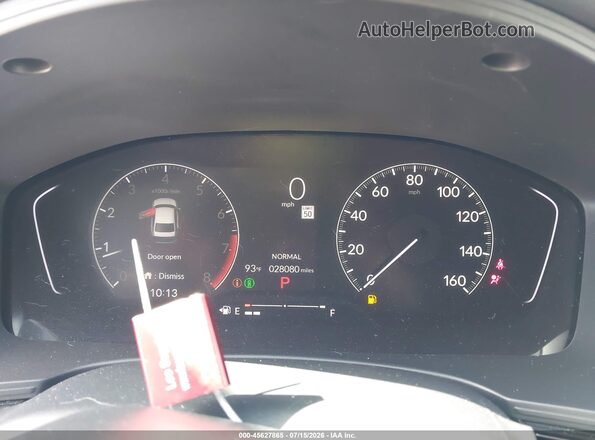 2HGFE2F53SH517884 2025 HONDA CIVIC Gray Հետևի նստատեղերի տեսք