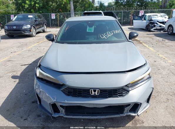 2HGFE2F53SH517884 2025 HONDA CIVIC Gray Սալոնի հետևի տեսք
