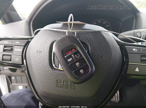 2HGFE2F53SH520476 2025 HONDA CIVIC White წინა პანელის ხედი