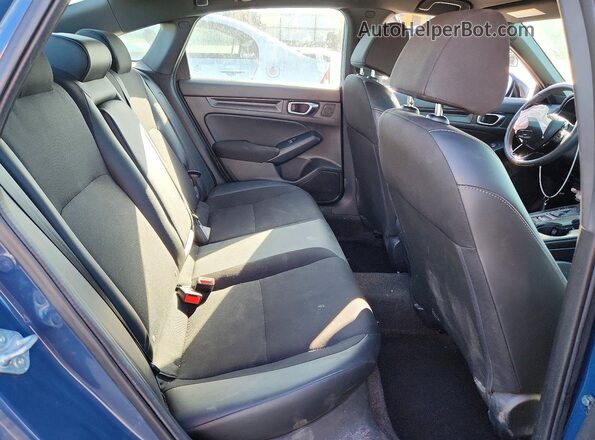 2HGFE2F53SH538668 2025 HONDA CIVIC Blue Հետևի նստատեղերի տեսք