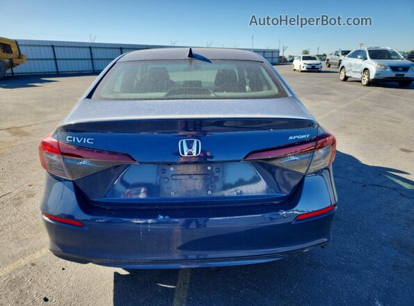 2HGFE2F53SH538668 2025 HONDA CIVIC Blue Հետևի տեսք