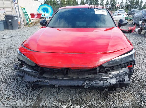 2HGFE2F53SH546298 2025 HONDA CIVIC Red Вид задньої частини салону