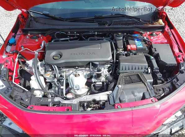 2HGFE2F53SH546298 2025 HONDA CIVIC Red Вид ззаду