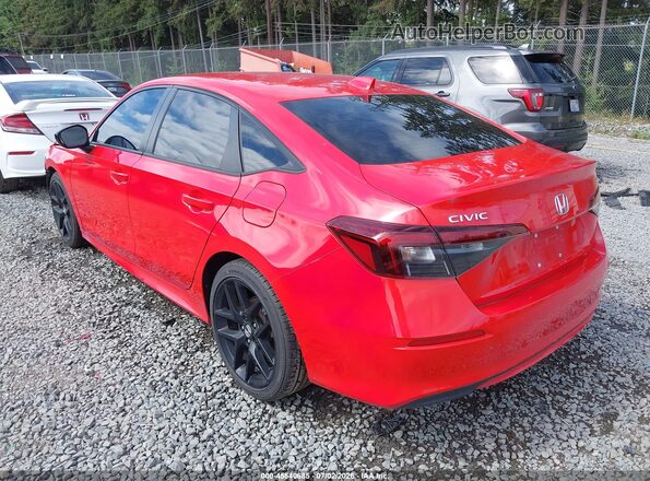2HGFE2F53SH546298 2025 HONDA CIVIC Red Задня ліва чверть