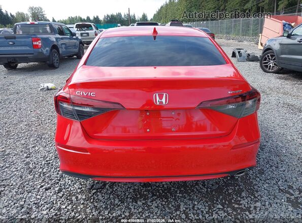 2HGFE2F53SH546298 2025 HONDA CIVIC Red 