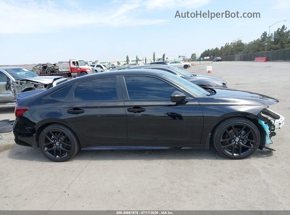 2HGFE2F53SH546432 2025 HONDA CIVIC Black Панорамний вид салону 360°
