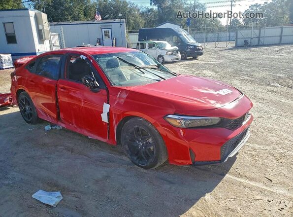 2HGFE2F53SH549265 2025 HONDA CIVIC Red Przód prawy