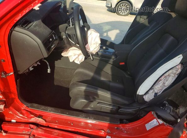 2HGFE2F53SH549265 2025 HONDA CIVIC Red Widok wnętrza z przodu