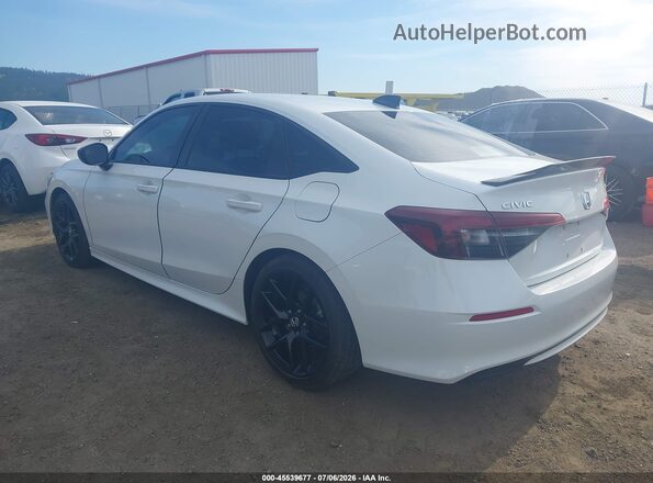 2HGFE2F53SH554000 2025 HONDA CIVIC White Trasero izquierdo