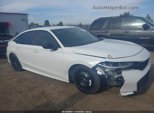2HGFE2F53SH554000 2025 HONDA CIVIC White Vista interior de 360 grados