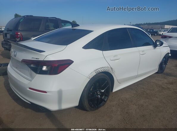 2HGFE2F53SH554000 2025 HONDA CIVIC White Trasero derecho