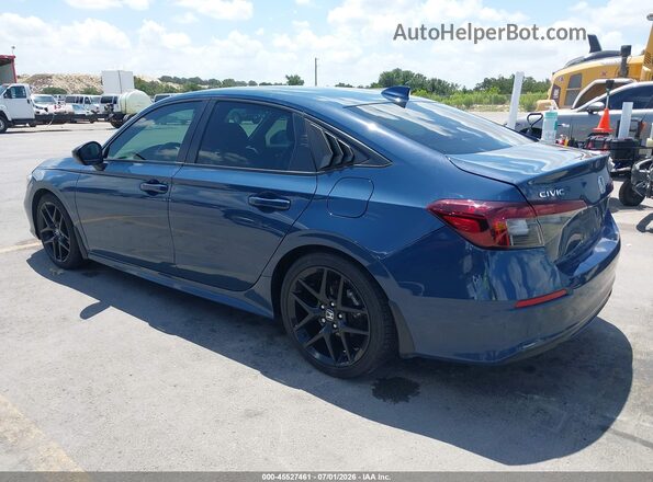 2HGFE2F53SH554529 2025 HONDA CIVIC Blue Задня ліва чверть