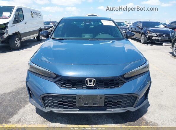 2HGFE2F53SH554529 2025 HONDA CIVIC Blue Вид спереду
