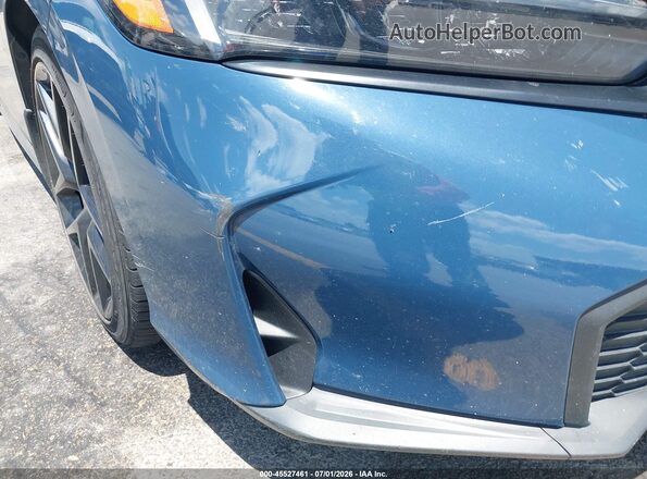2HGFE2F53SH554529 2025 HONDA CIVIC Blue Вид щитка приладів