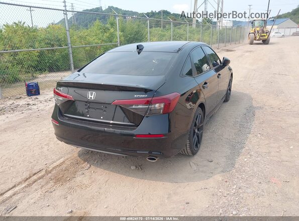 2HGFE2F53SH555034 2025 HONDA CIVIC Black Задня права чверть