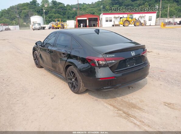 2HGFE2F53SH555034 2025 HONDA CIVIC Black Задня ліва чверть
