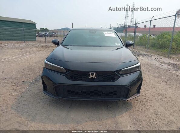 2HGFE2F53SH555034 2025 HONDA CIVIC Black Вид щитка приладів