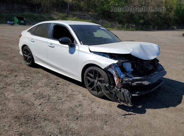 2HGFE2F53SH556913 2025 HONDA CIVIC White Передня права чверть