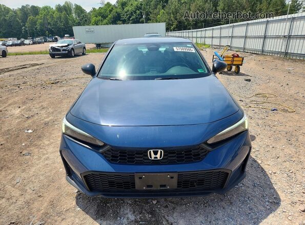 2HGFE2F53SH558130 2025 HONDA CIVIC Синий Вид спереди