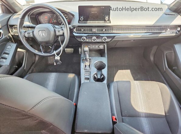 2HGFE2F53SH558130 2025 HONDA CIVIC Синий Вид панели приборов