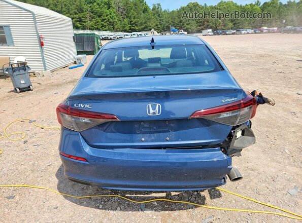 2HGFE2F53SH558130 2025 HONDA CIVIC Синий Вид сзади