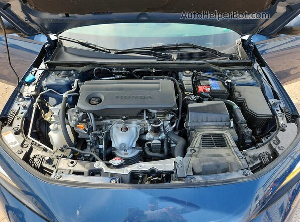 2HGFE2F53SH558130 2025 HONDA CIVIC Синий Вид задней части салона