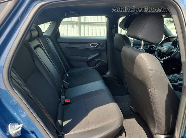 2HGFE2F53SH558130 2025 HONDA CIVIC Синий Вид задних сидений