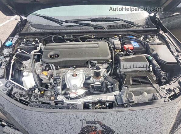 2HGFE2F53SH569807 2025 HONDA CIVIC Black უკანა სალონის ხედი