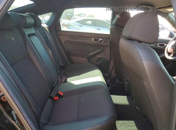 2HGFE2F53SH576885 2025 HONDA CIVIC Black Вид задніх сидінь