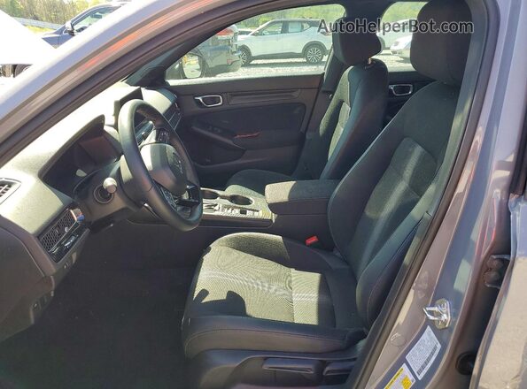 2HGFE2F53SH579446 2025 HONDA CIVIC Серый Вид салона спереди