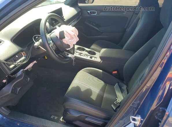 2HGFE2F53SH591161 2025 HONDA CIVIC Blue Vista interior delantera