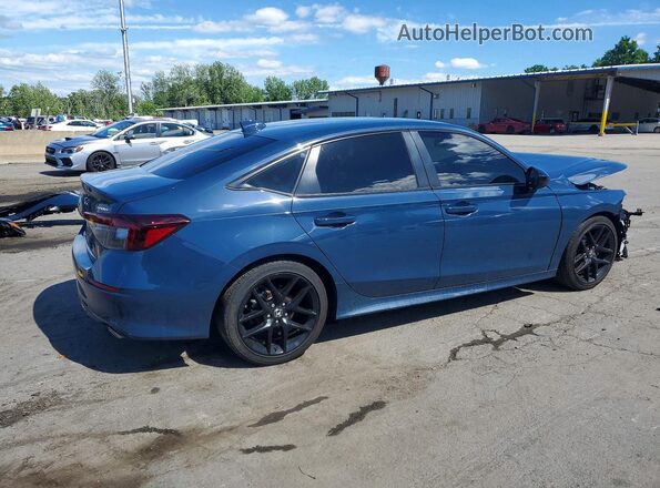 2HGFE2F53SH591161 2025 HONDA CIVIC Blue Trasero derecho