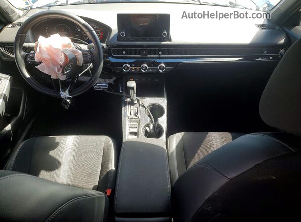 2HGFE2F53SH591161 2025 HONDA CIVIC Blue Vista del salpicadero