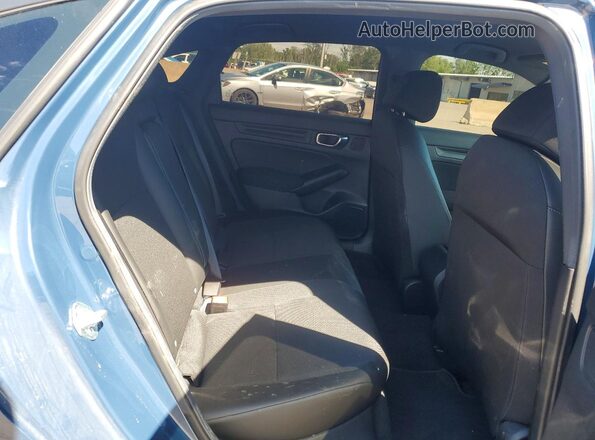 2HGFE2F53SH591161 2025 HONDA CIVIC Blue Vista de los asientos traseros