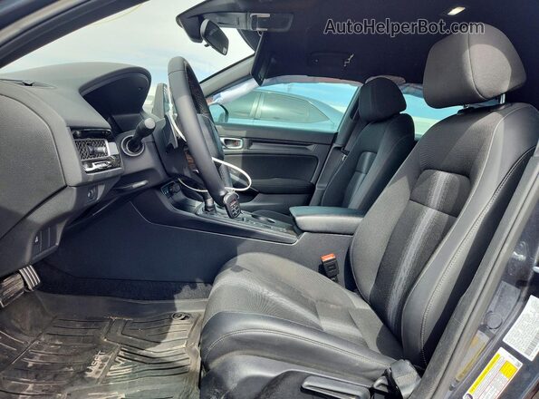 2HGFE2F53TH507504 2026 HONDA CIVIC Gray Widok wnętrza z przodu