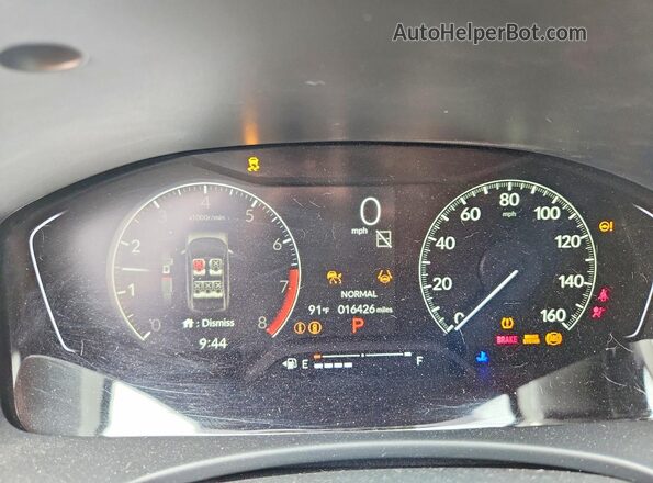 2HGFE2F53TH507504 2026 HONDA CIVIC Gray Widok zestawu wskaźników