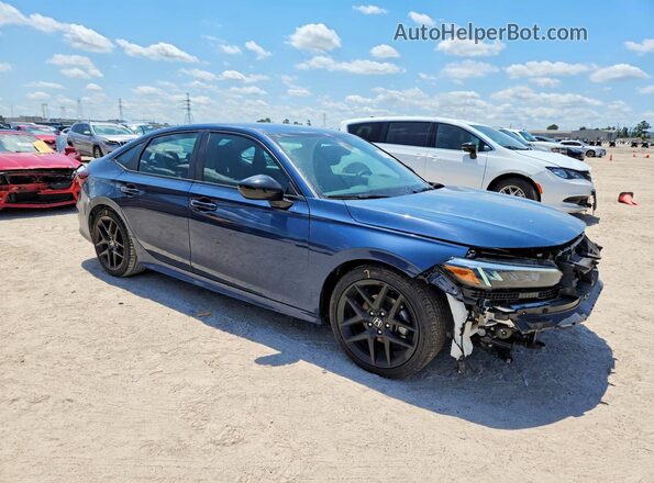 2HGFE2F53TH523668 2026 HONDA CIVIC Blue Delantero derecho